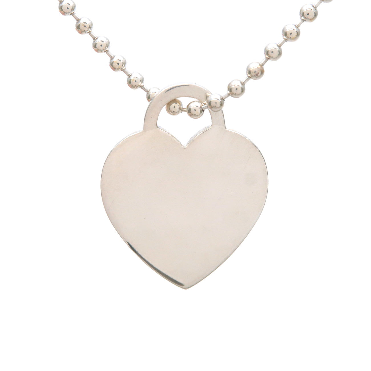 Tiffany&Co. Return to Tiffany Heart Tag Necklace SV925 Silver