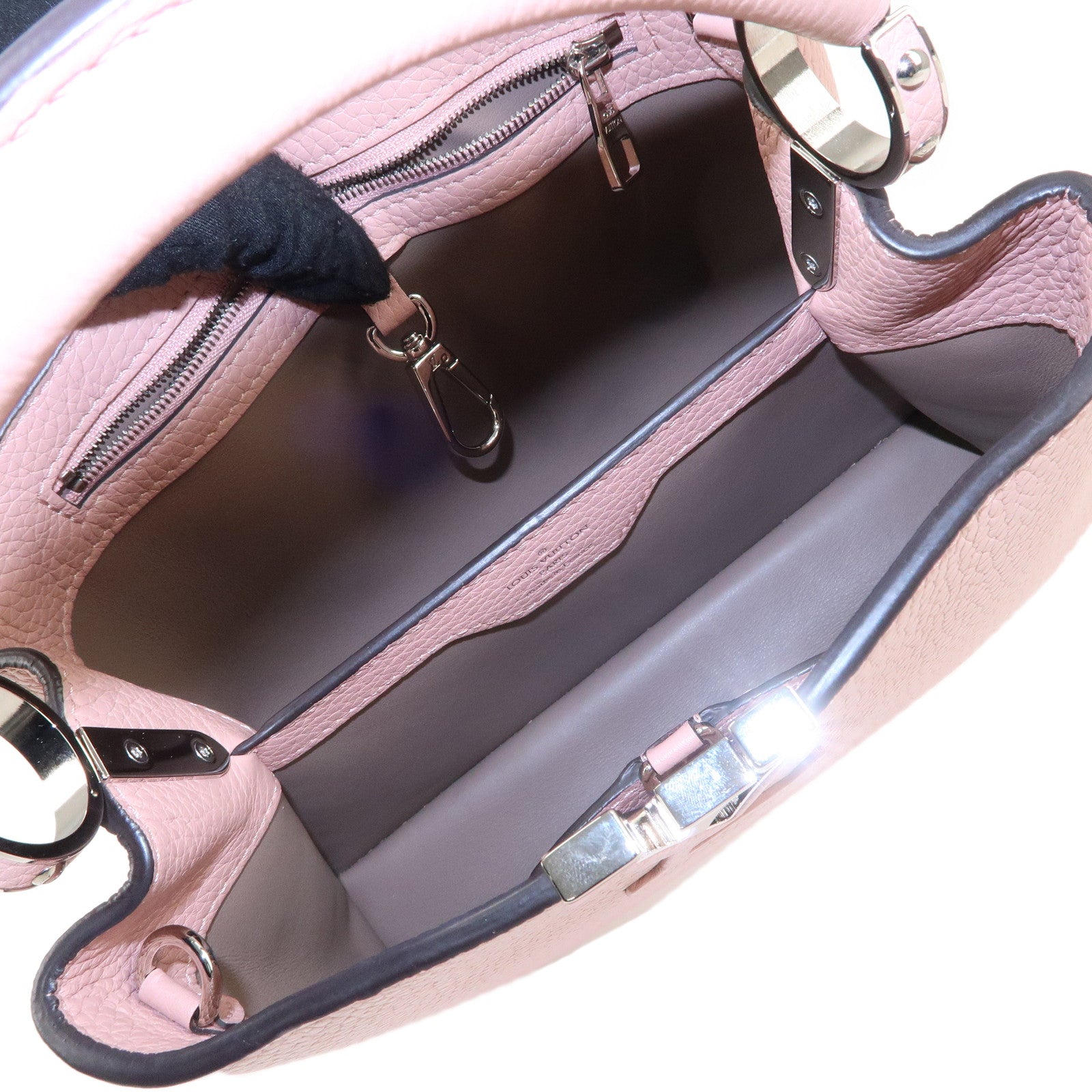 Louis Vuitton Capucines BB 2Way Shoulder Bag Pink M94635