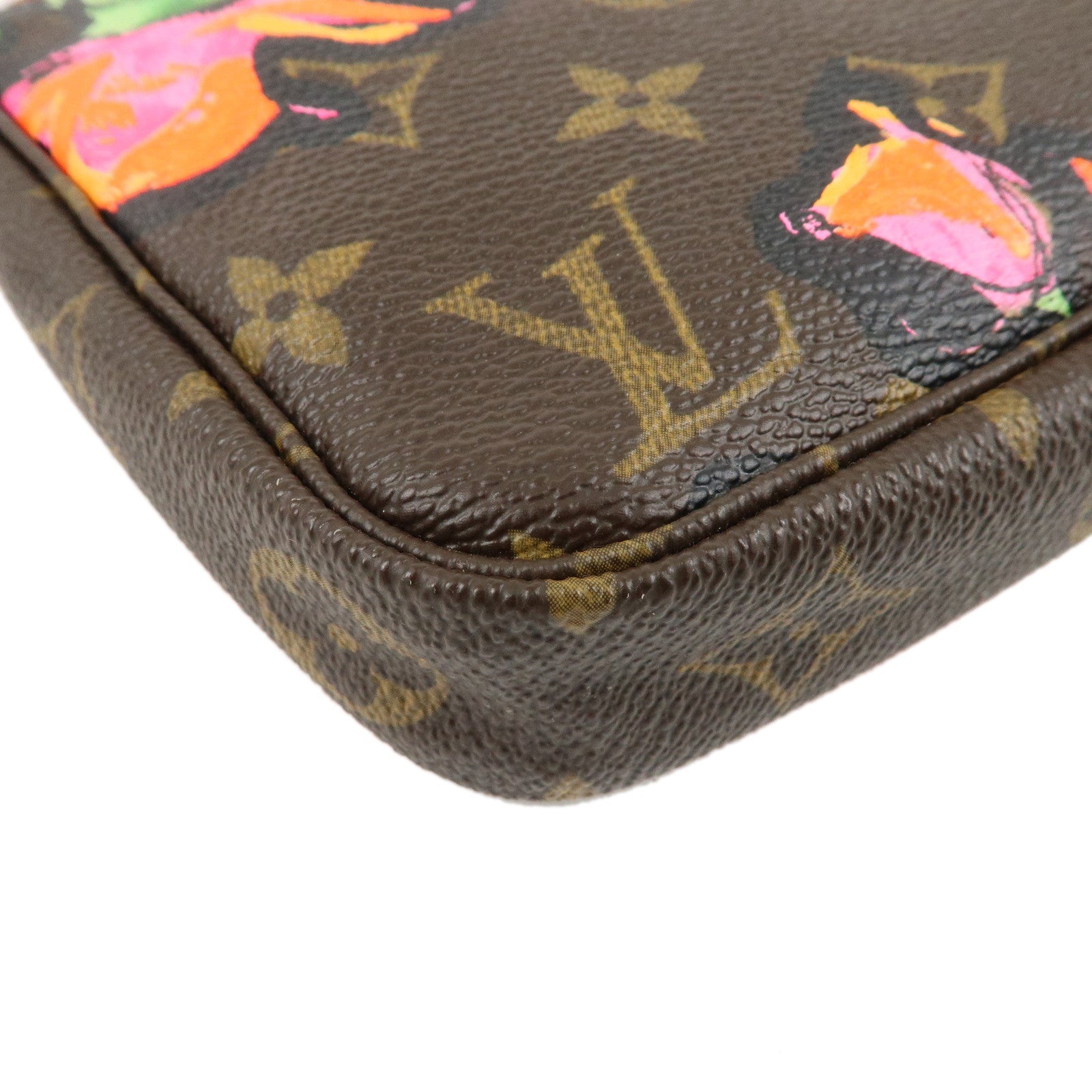 Louis Vuitton Monogram Rose Pochette Accessoires Pouch M48615