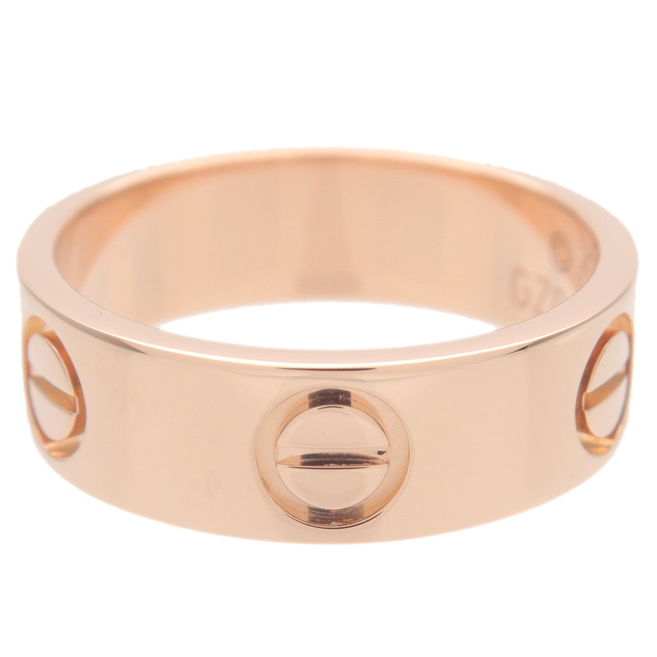 Cartier Love Ring K18PG 750 PG Rose Gold #48 US4.5-5 EU48.5