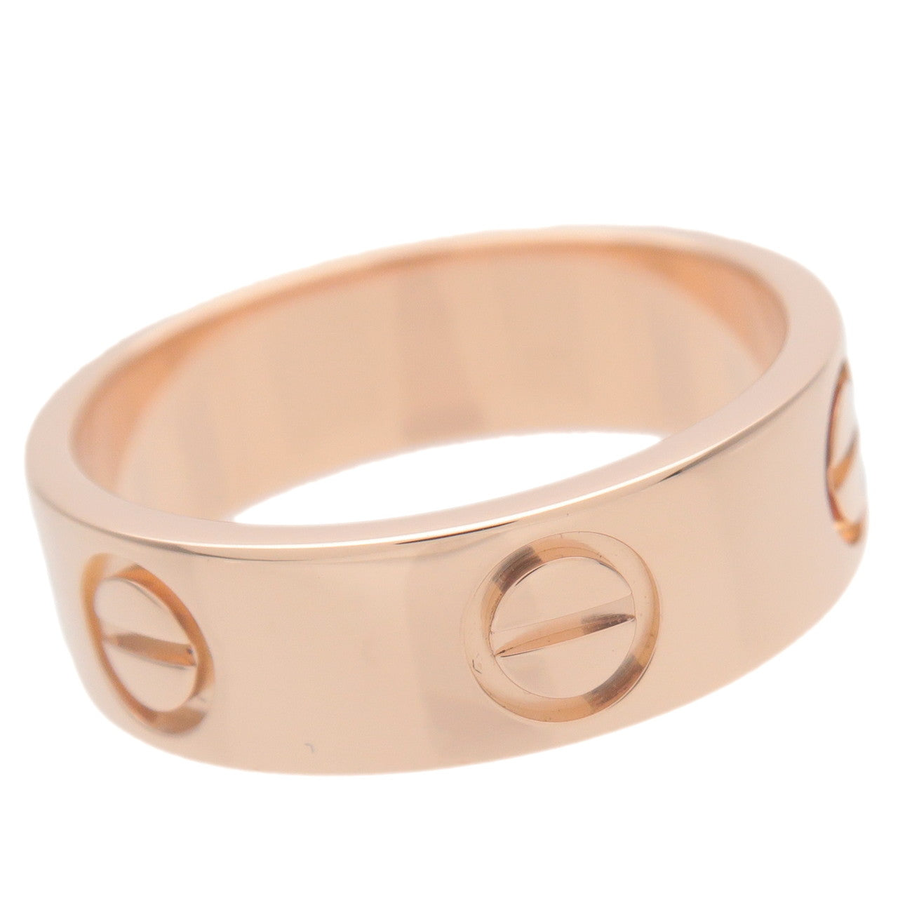 Cartier Love Ring K18PG 750 PG Rose Gold #48 US4.5-5 EU48.5