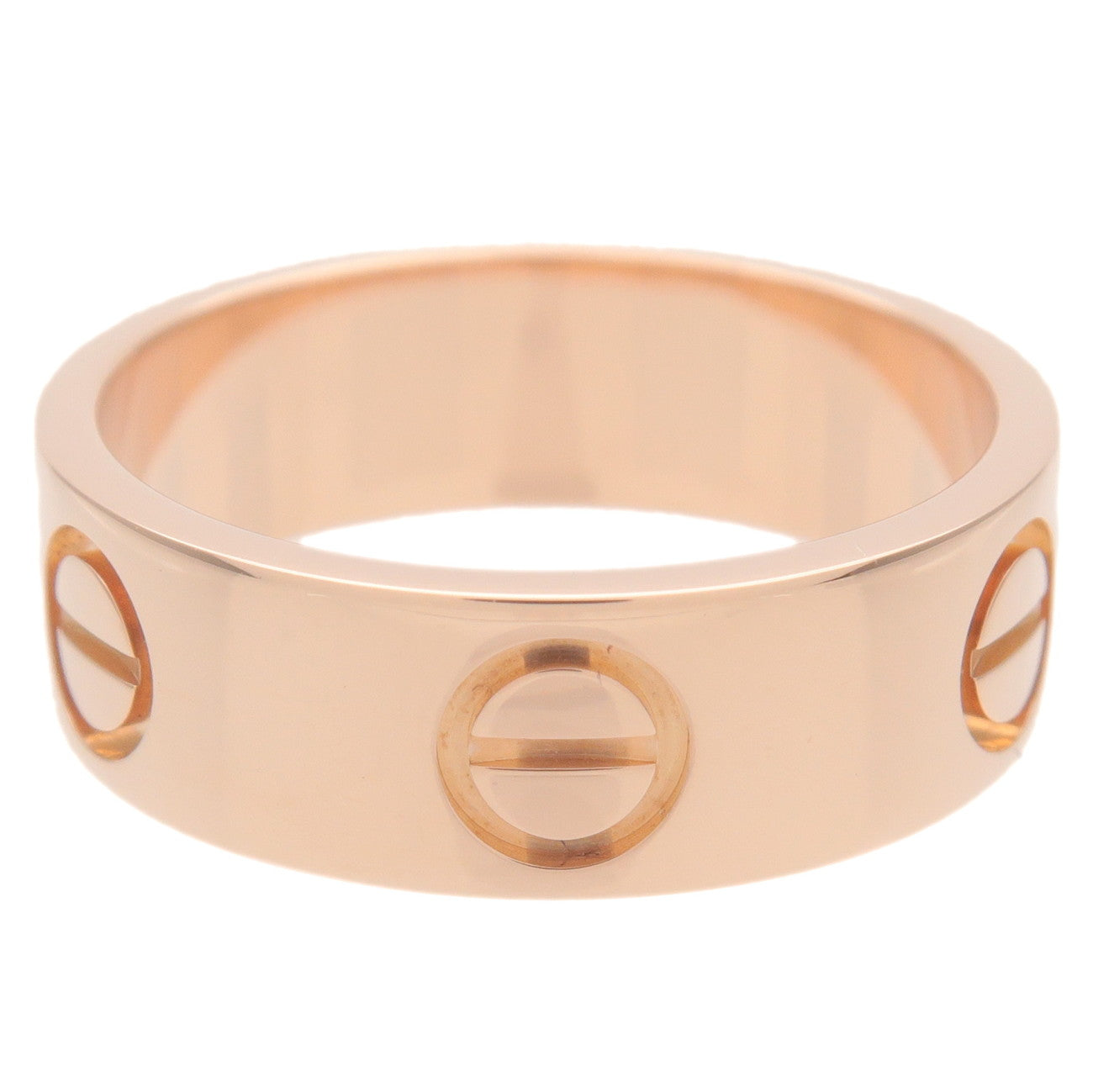 Cartier Love Ring K18PG 750 PG Rose Gold #48 US4.5-5 EU48.5