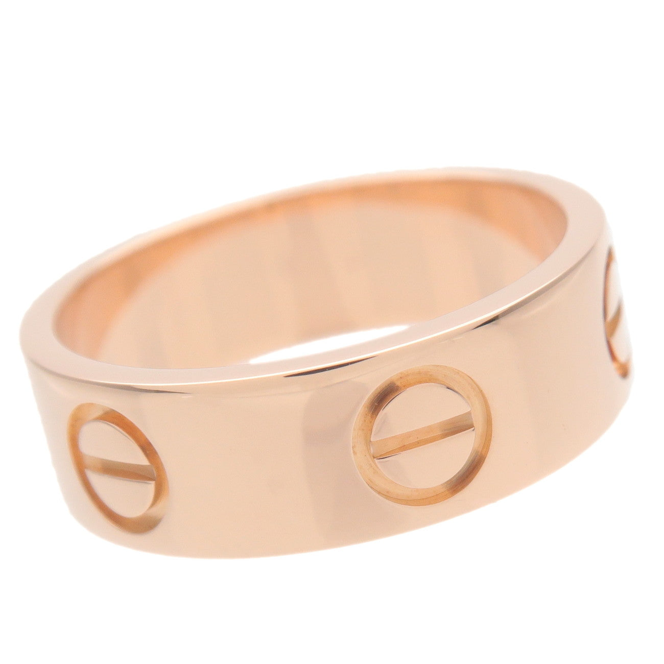 Cartier Love Ring K18PG 750 PG Rose Gold #48 US4.5-5 EU48.5