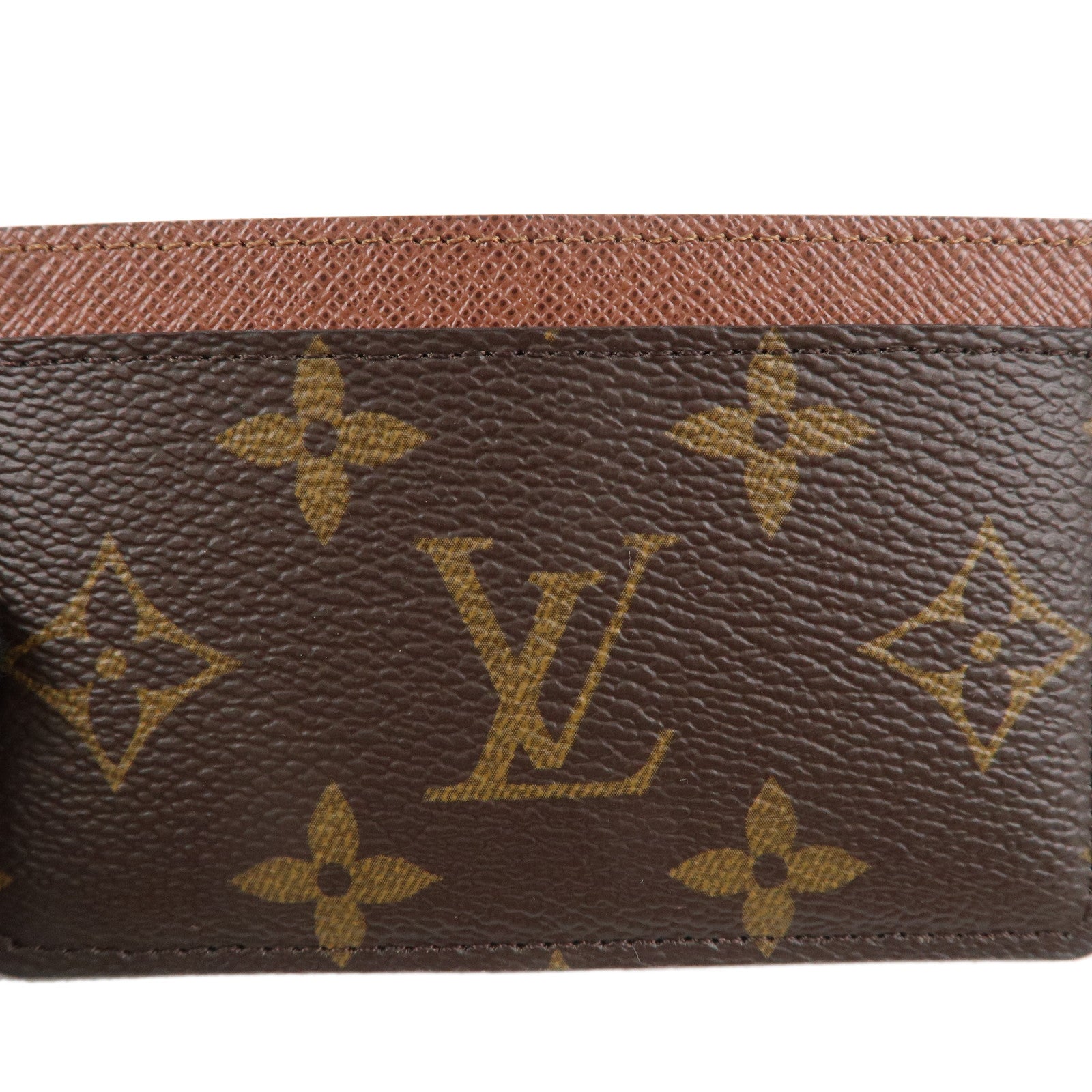 Louis Vuitton Monogram Porte Cartes Simple Card Case M61733