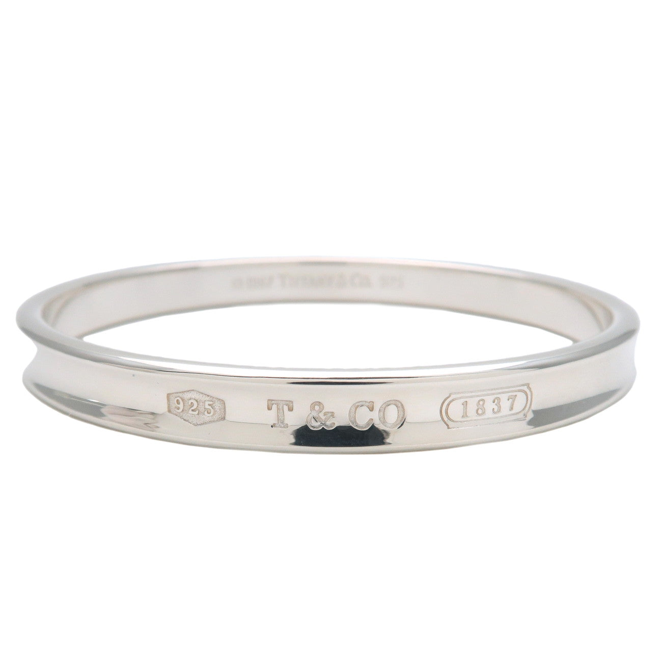 Tiffany&Co.-1837-Narrow-Bangle-Bracelet-SV925-Silver-925