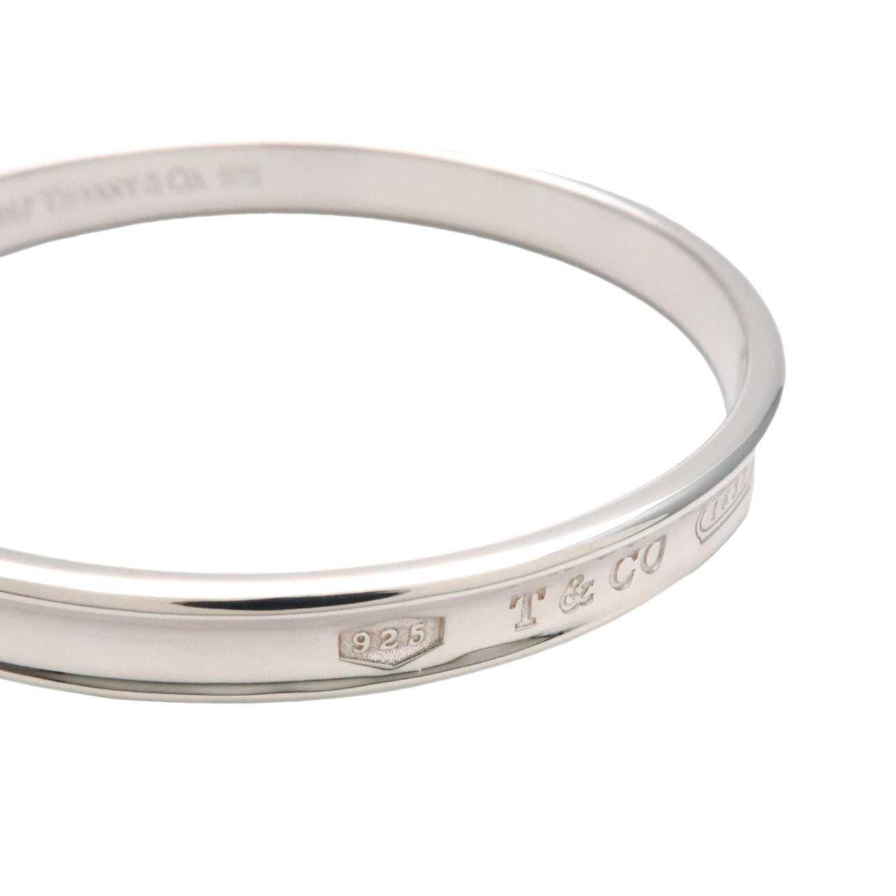 Tiffany&Co. 1837 Narrow Bangle Bracelet SV925 Silver 925