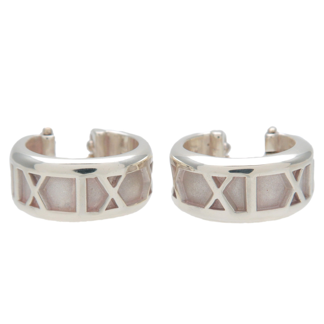 Tiffany&Co.-Atlas-Hoop-Earrings-SV925-Sliver-925