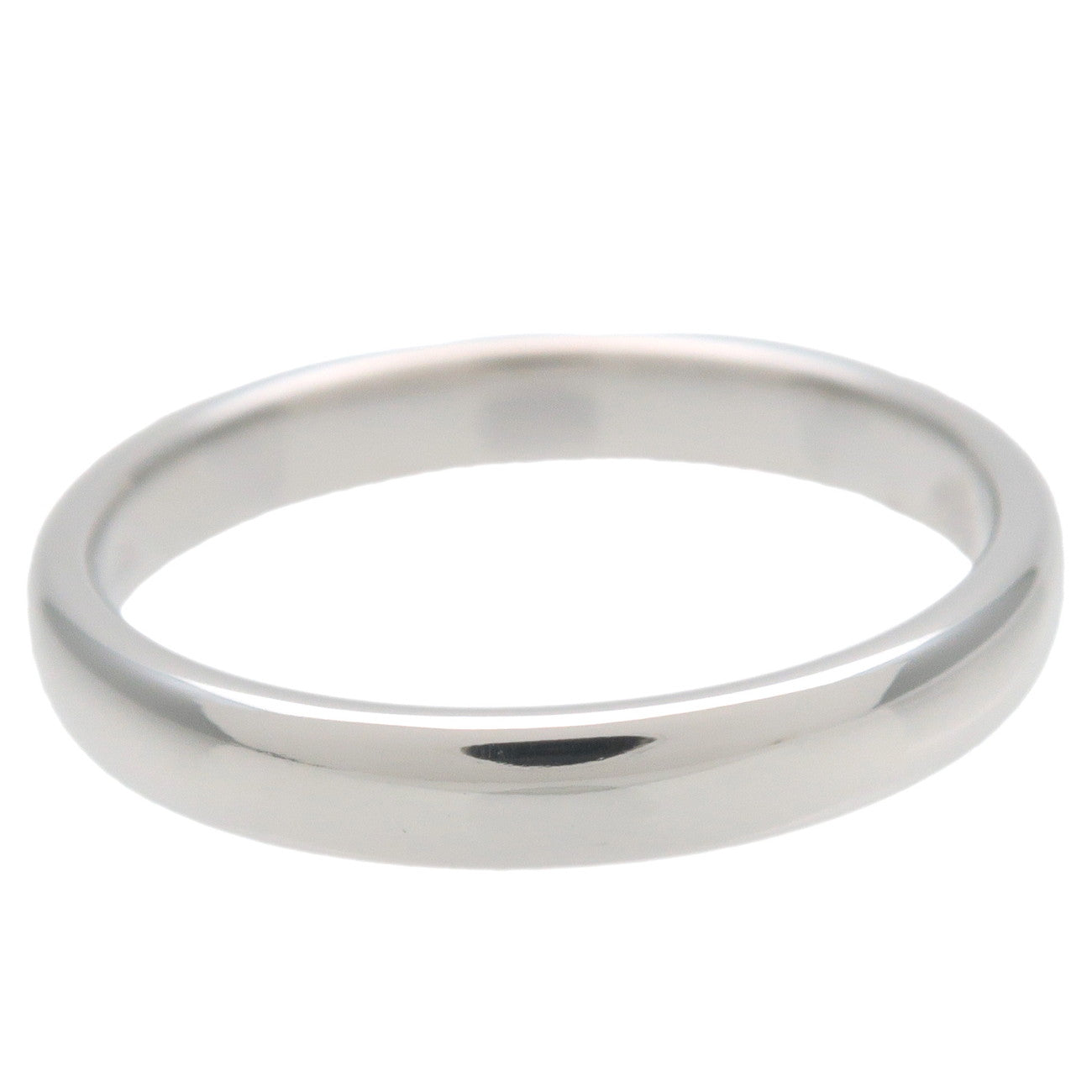 Tiffany&Co. Classic Band Ring PT950 Platinum US6.5 EU52.5