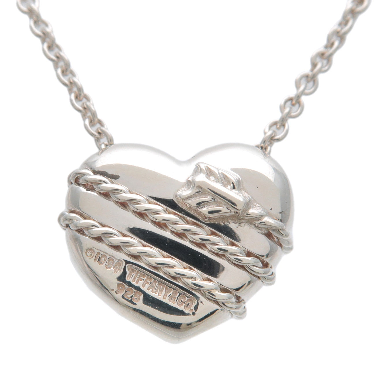 Tiffany&Co. Heart 
Arrow Necklace SV925 SIlver