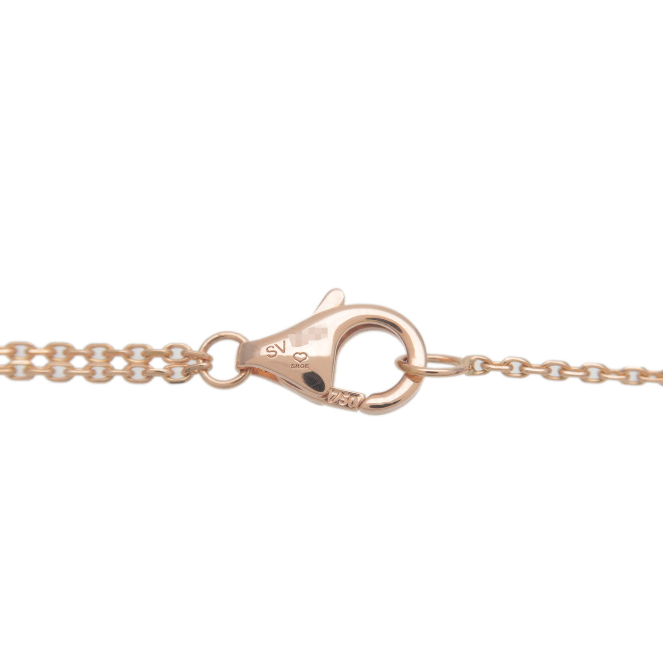 Cartier Sweet Trinity Necklace K18 750 Yellow/White/Rose Gold