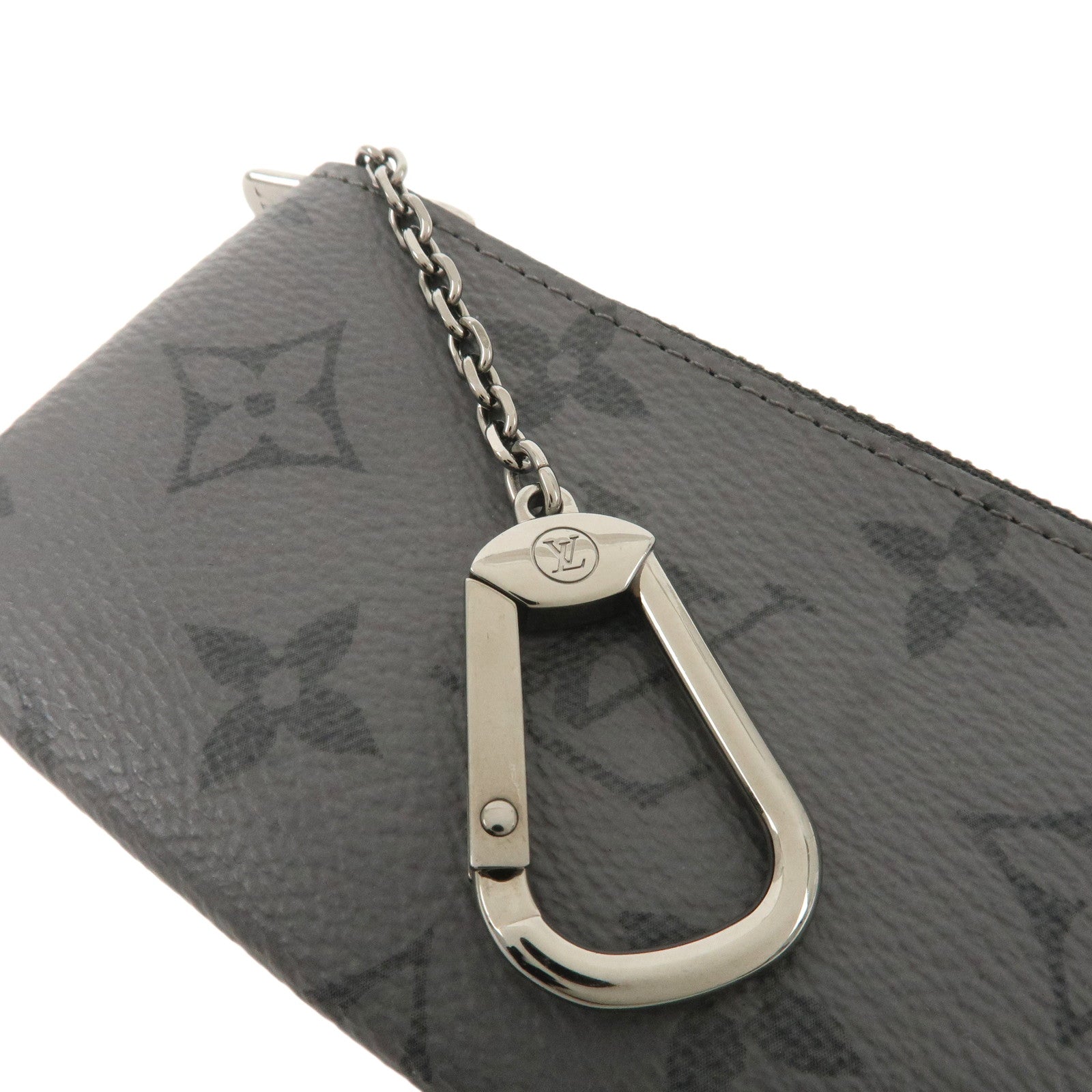 Louis Vuitton Monogram Eclipse Reverse Pochette Cles M80905