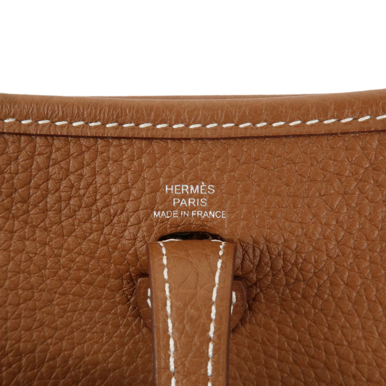 HERMES Taurillon Clemence Evelyne TPM Amazon Shoulder Bag Y Stamp