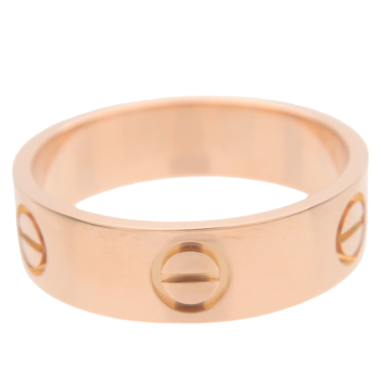 Cartier Love Ring K18PG 750 Rose Gold #55 US7.5 EU55