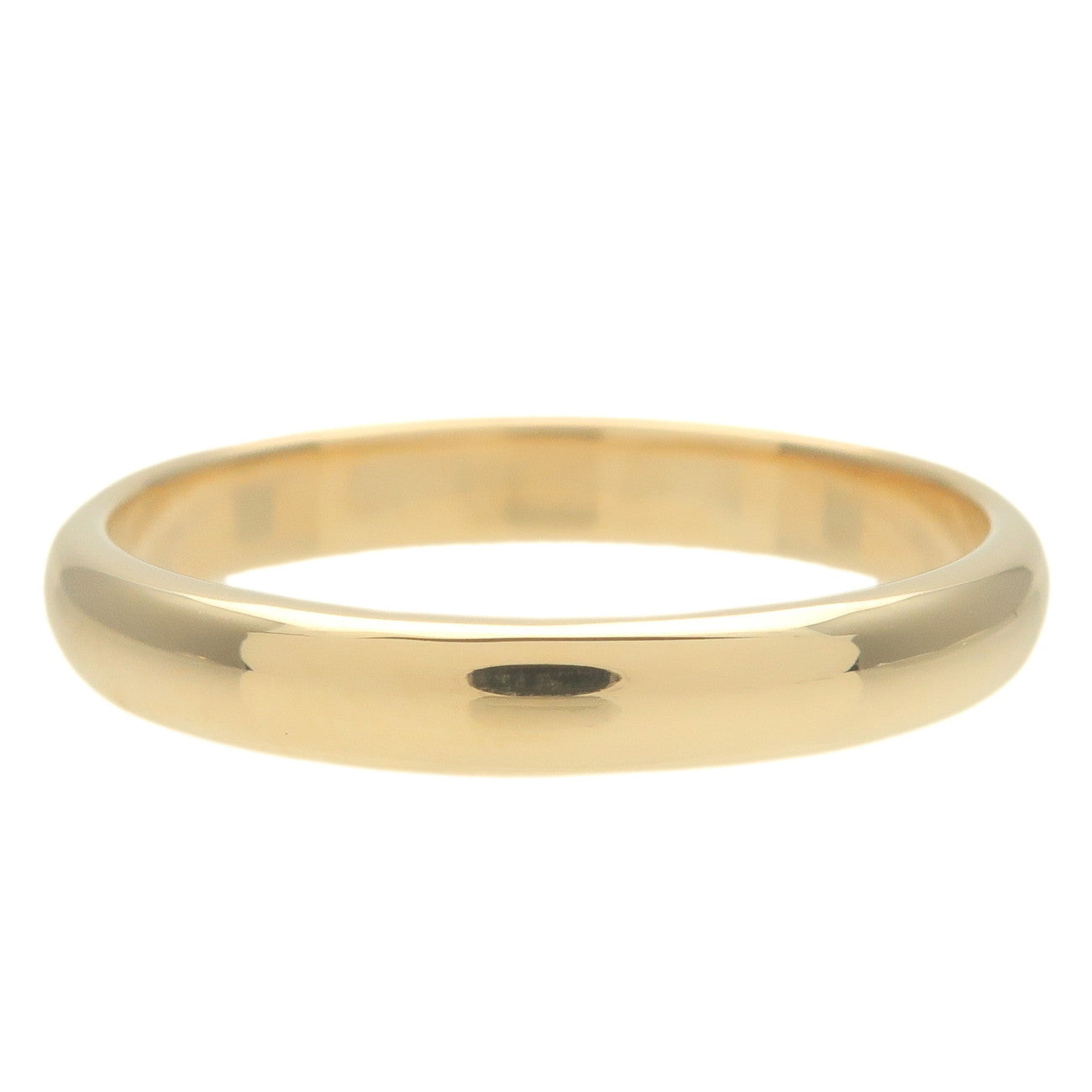 Tiffany&Co. Classic Band Ring K18 750YG Yellow Gold US7-7.5