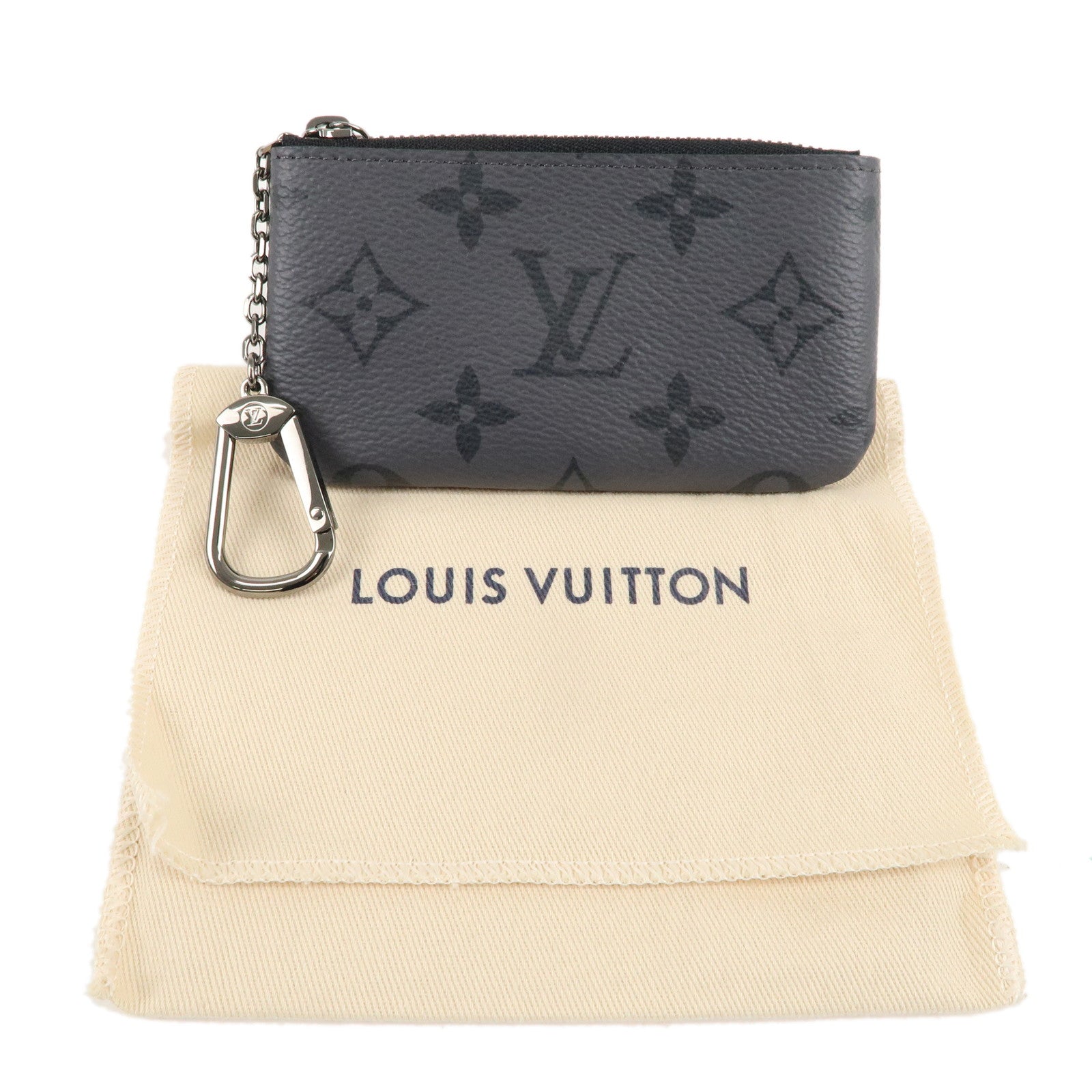 Louis Vuitton Monogram Eclipse Reverse Pochette Cles M80905