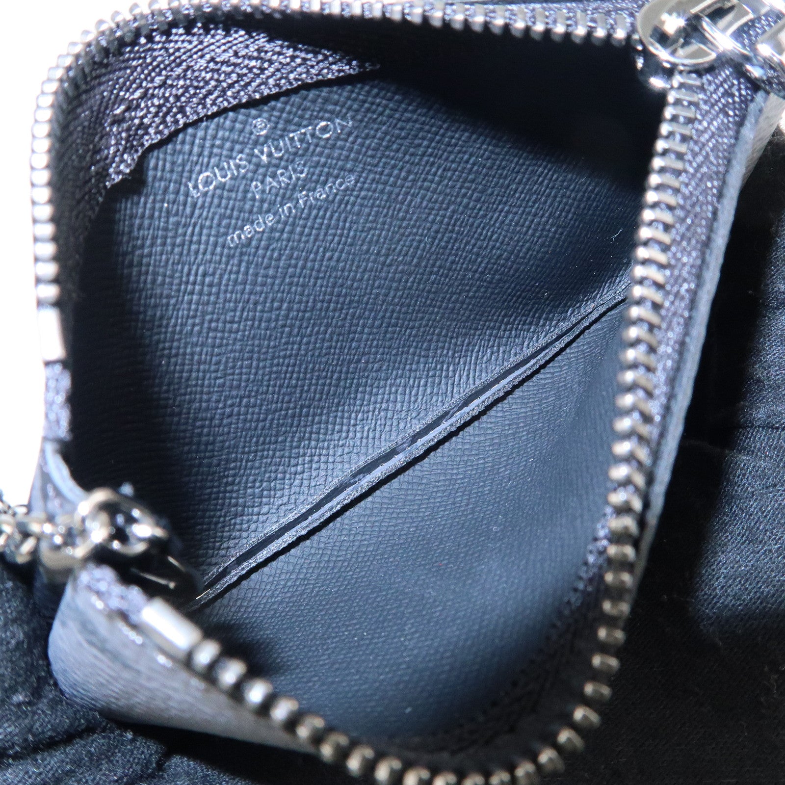 Louis Vuitton Monogram Eclipse Reverse Pochette Cles M80905