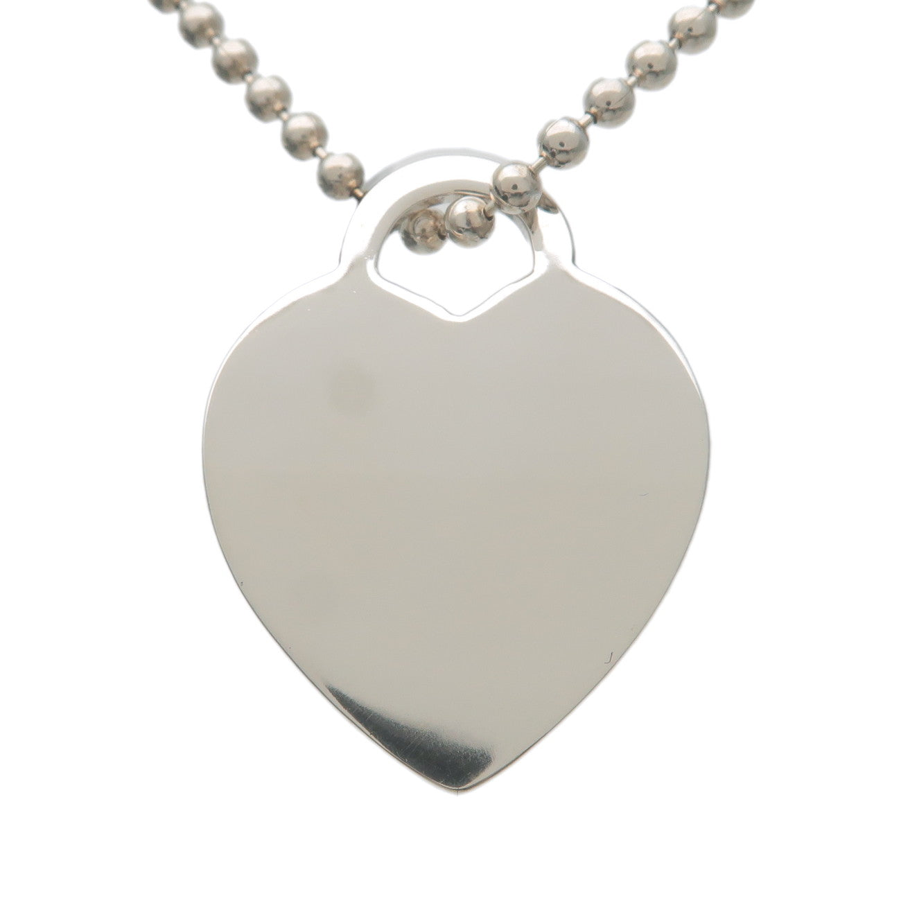 Tiffany&Co. Return to Tiffany Heart Tag Necklace SV925 Silver