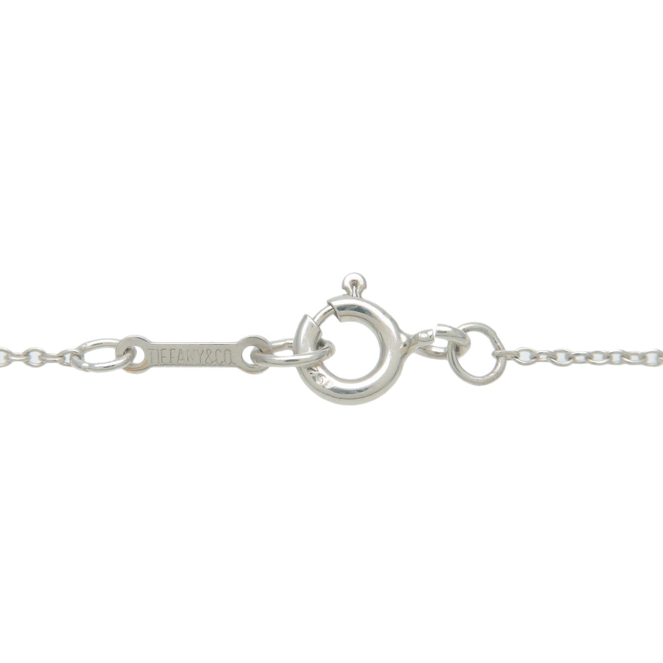 Tiffany&Co.  Bean Charm Necklace Small SV925 Silver