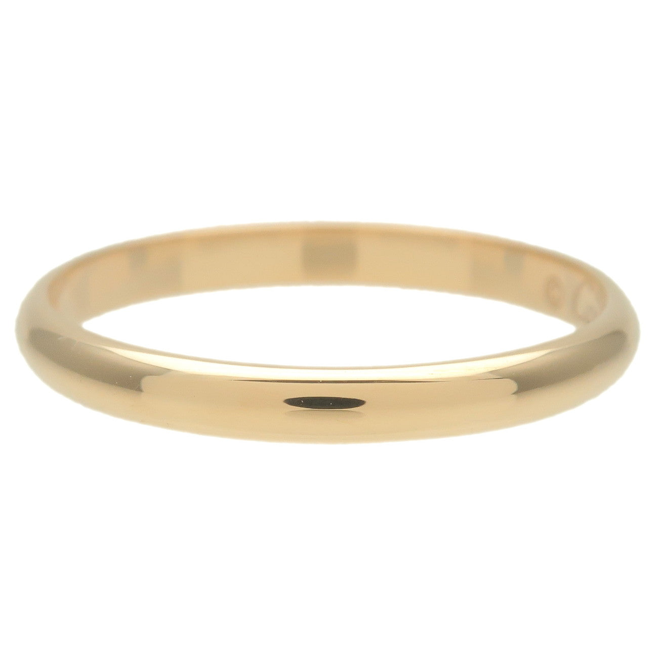 Cartier 1895 Wedding Ring K18YG 750YG Yellow Gold #58 US8.5 EU58