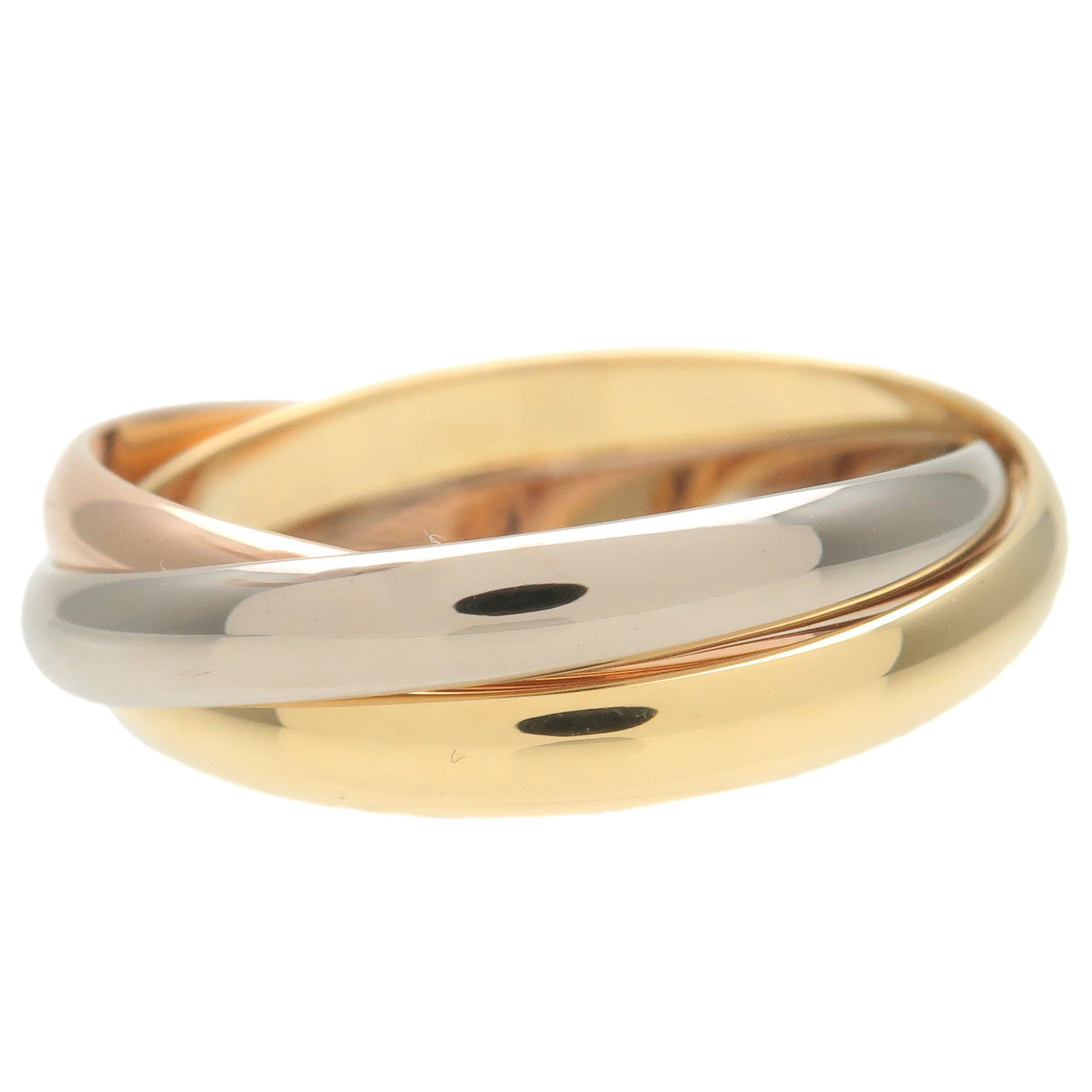 Cartier Trinity Ring SM K18 750YG/WG/PG #56 US7.5-8 EU56 HK17