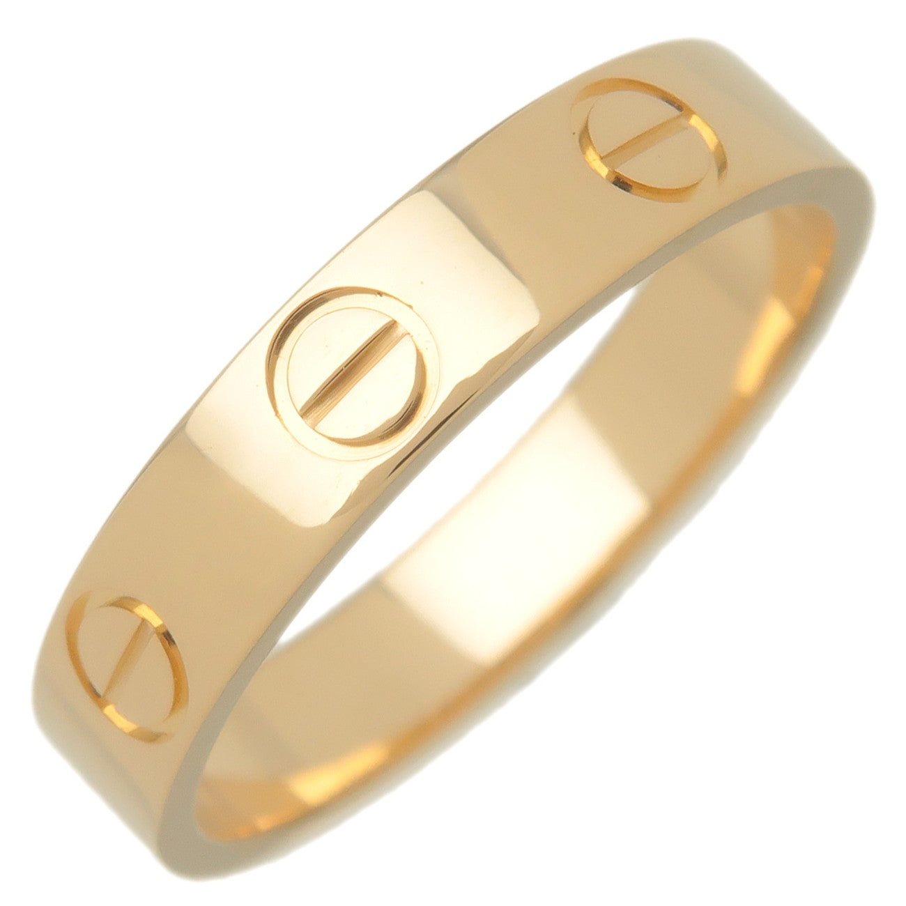 Cartier-Mini-Love-Ring-K18YG-750YG-Yellow-Gold-#50-US5-5.5-EU50.5