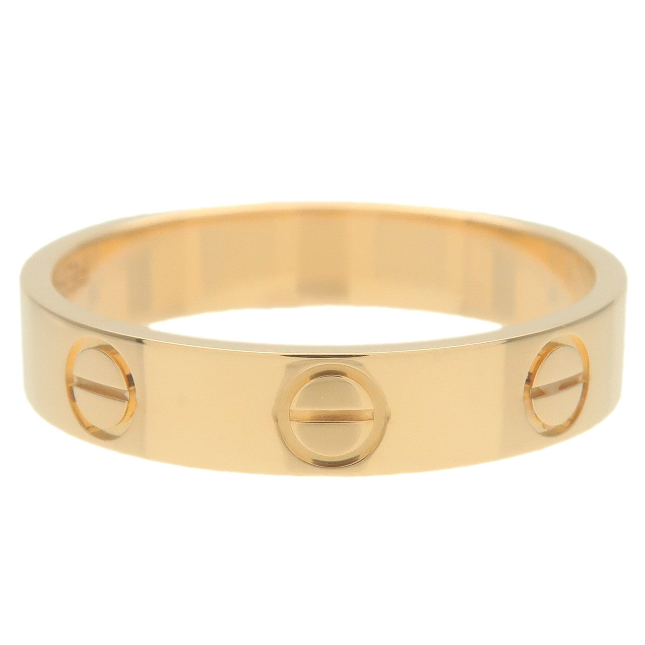 Cartier Mini Love Ring K18YG 750YG Yellow Gold #50 US5-5.5 EU50.5