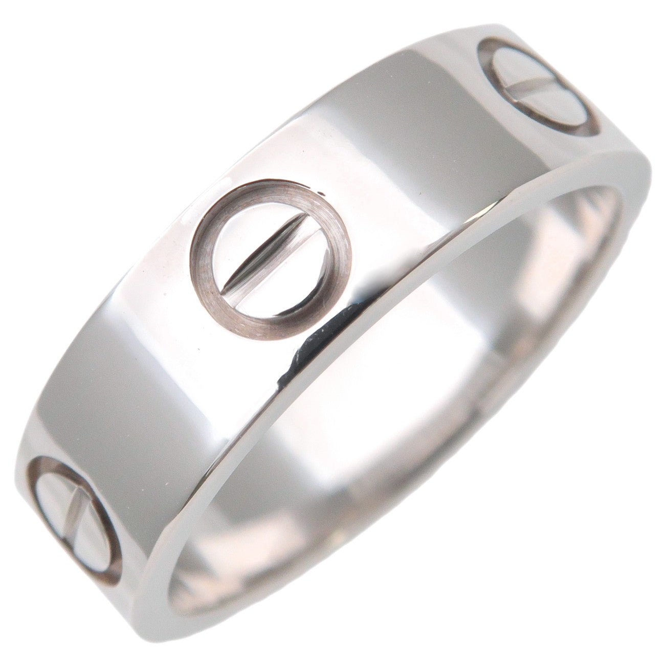 Cartier-Love-Ring-K18WG-750WG-White-Gold-#52-US6-6.5-EU52