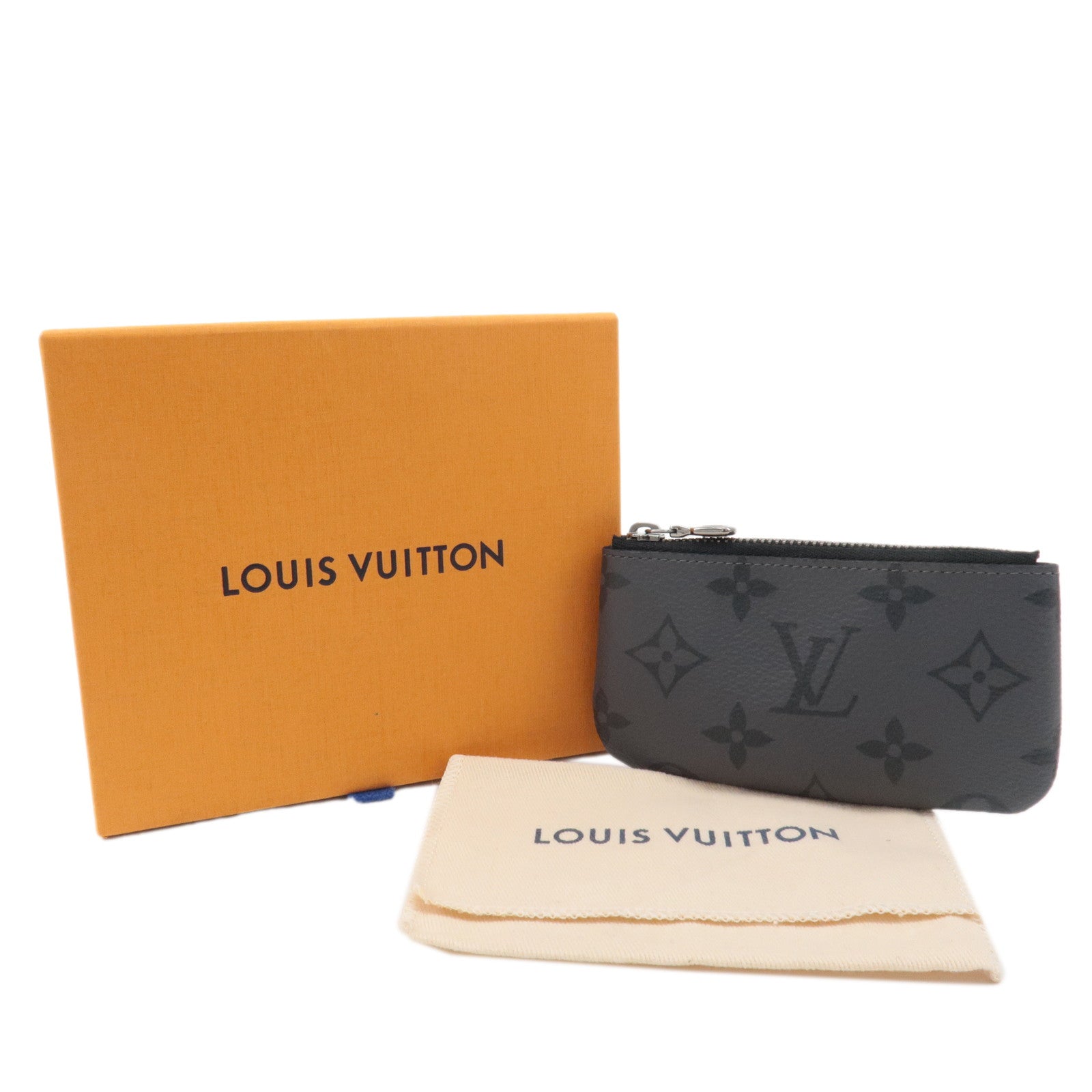 Louis Vuitton Monogram Eclipse Reverse Pochette Cles M80905