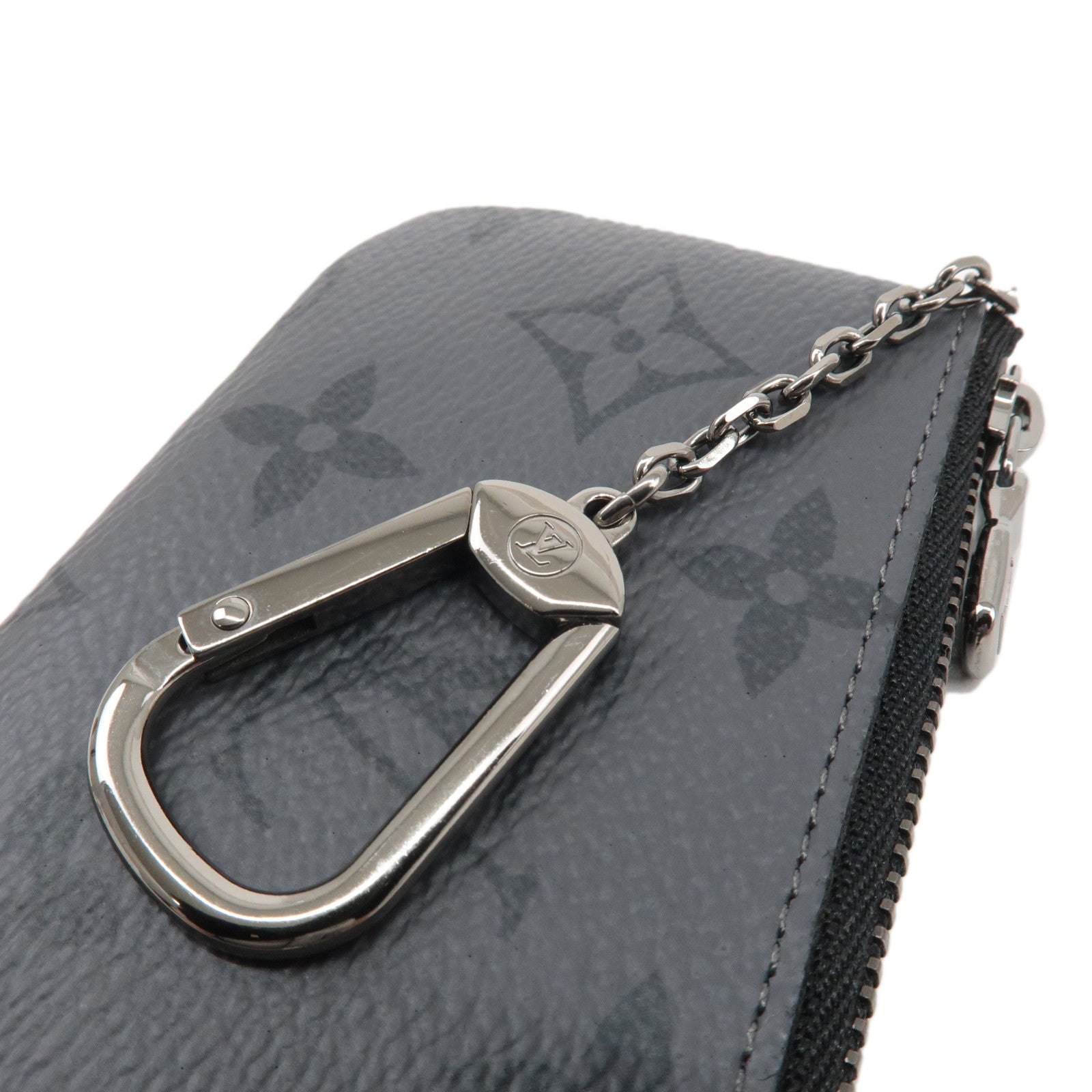 Louis Vuitton Monogram Eclipse Reverse Pochette Cles M80905