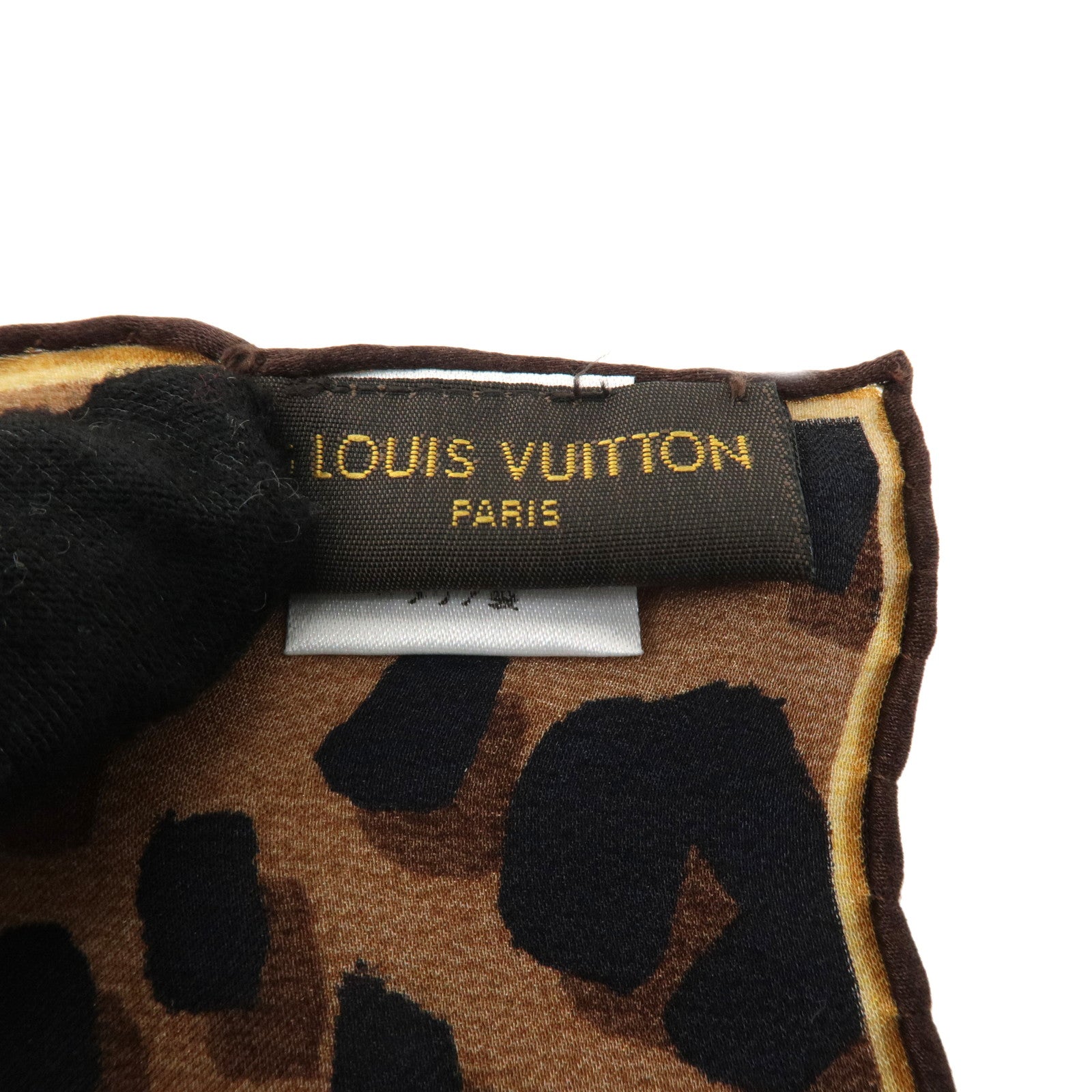 Louis Vuitton Carre Monogram Leopard 100% Silk Scarf Ｍ72124