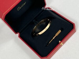 Cartier Love Bracelet, Rose Gold.