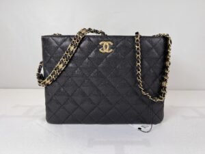Chanel Black Caviar Coco First Shopping Tote. The Most Popular Tote of 22K.