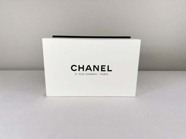 Chanel 24B Black Coco Caviar Square Mini with Bronze Hardware.