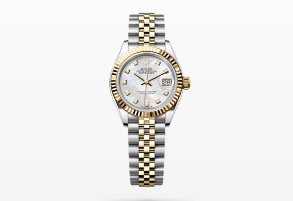 Rolex Lady-Datejust 28mm Oystersteel and Yellow gold