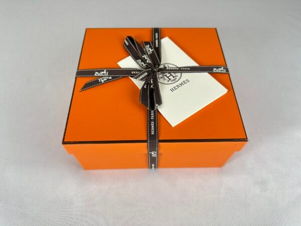 2024 Hermès Black Chèvre with Gris Perle Special Order Mini Kelly II