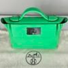Hermès Vert Comics Evercolor 2424  with Palladium Hardware