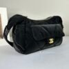 Chanel 24N Black Waterproof Nylon Sac Bag (Bowling Bag)