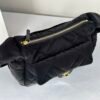 Chanel 24N Black Waterproof Nylon Sac Bag (Bowling Bag)