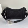Chanel 24N Black Waterproof Nylon Sac Bag (Bowling Bag)