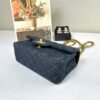 Chanel 25C Denim Rectangular Mini with Matte Gold Hardware