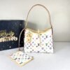 LV X Murakami Multicolor Blanc Carryall PM