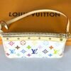 LV x Murakami White Pochette Accessories