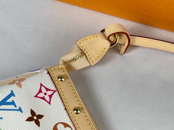 LV x Murakami White Pochette Accessories