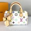 LV x Murakami White Speedy Nano