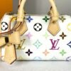 LV x Murakami White Speedy Nano