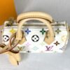 LV x Murakami White Speedy Nano
