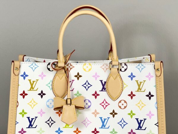 LV x Murakami White Multicolor On the Go