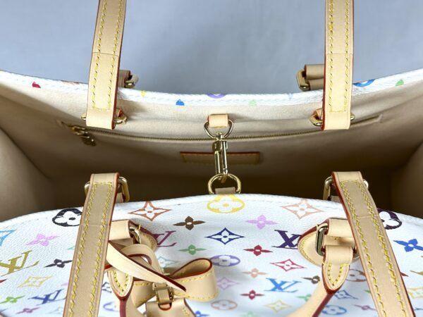 LV x Murakami White Multicolor On the Go