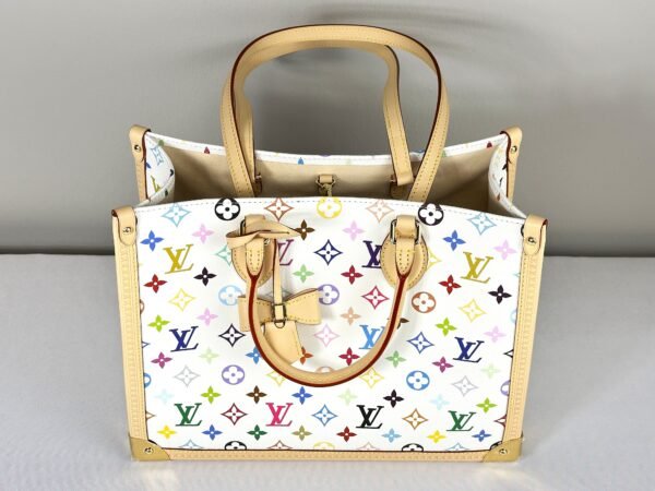 LV x Murakami White Multicolor On the Go