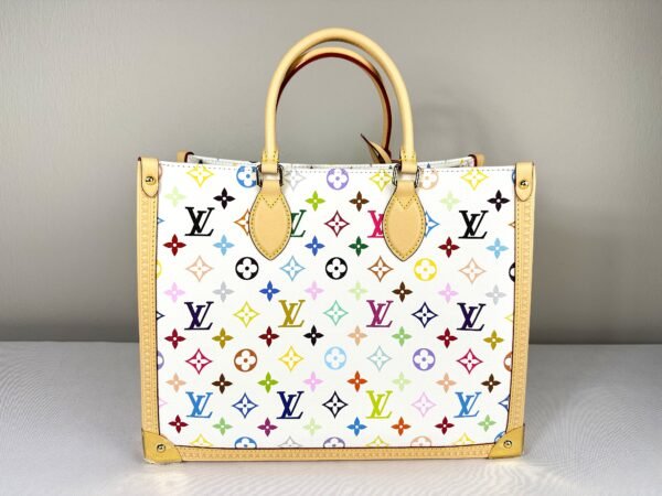 LV x Murakami White Multicolor On the Go
